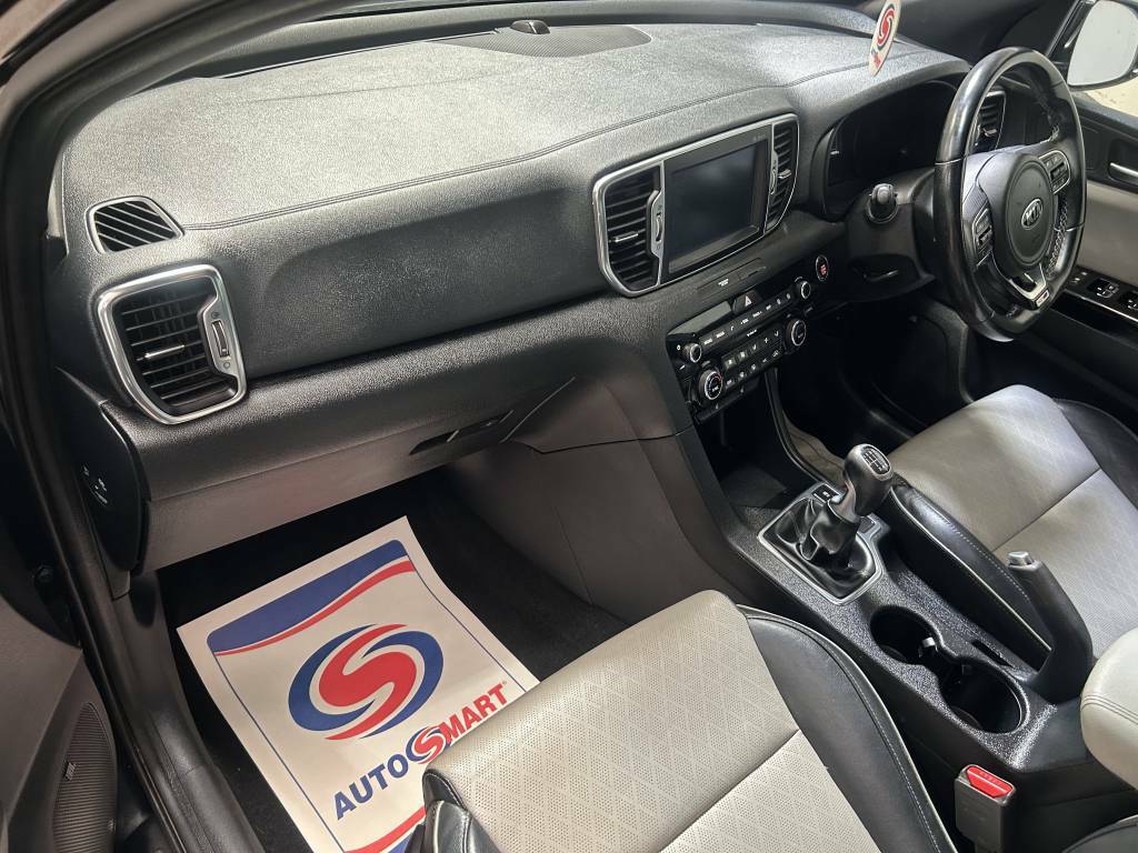 Kia Sportage Estate Special Ed 1.7 Crdi Isg Gt-line Edition Black #4