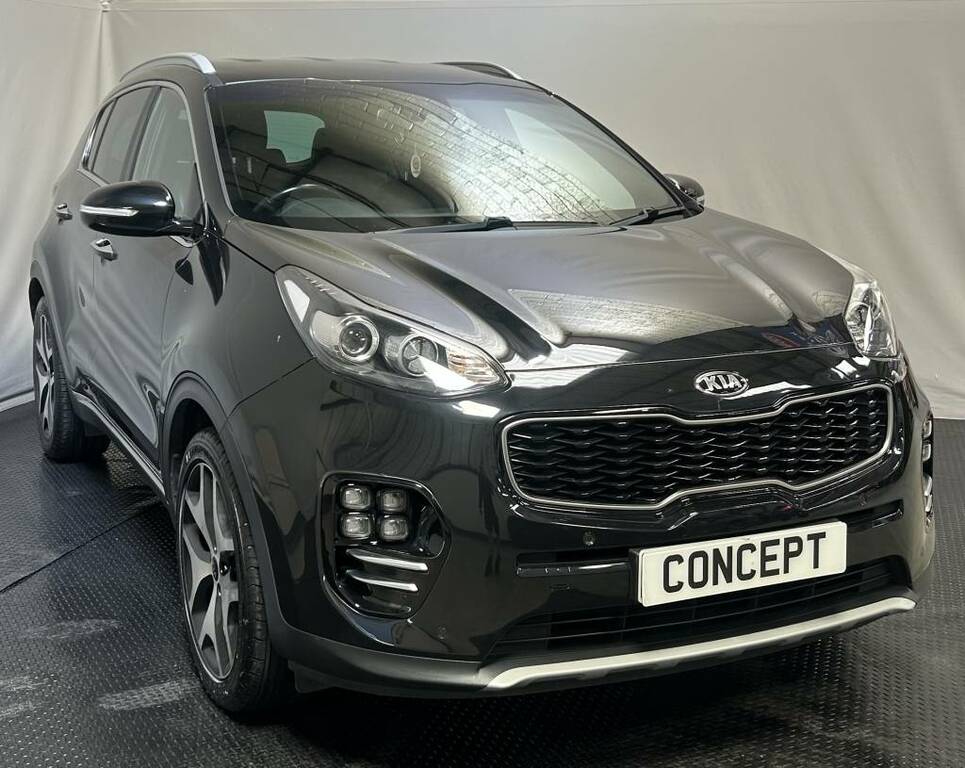 Kia Sportage Estate Special Ed 1.7 Crdi Isg Gt-line Edition Black