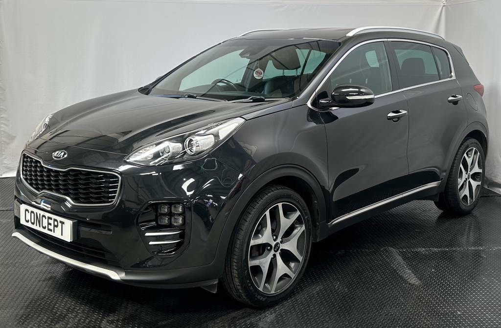 Kia Sportage Estate Special Ed 1.7 Crdi Isg Gt-line Edition Black #2