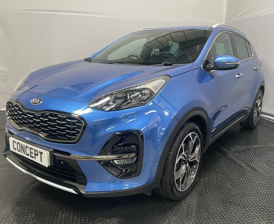 Kia Sportage Estate 1.6 Crdi Isg Gt-line Blue
