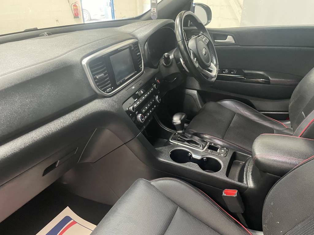 Kia Sportage Estate 1.6 Crdi Isg Gt-line Blue #4
