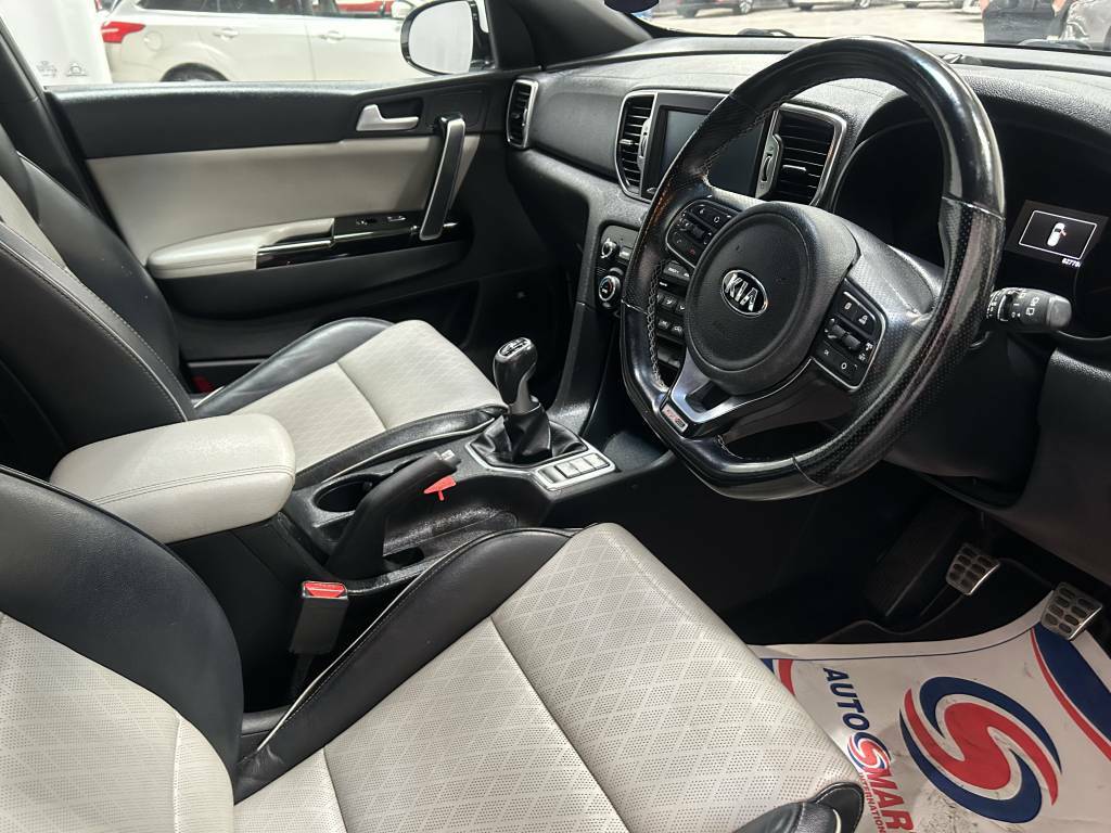 Kia Sportage Estate Special Ed 1.7 Crdi Isg Gt-line Edition White #3