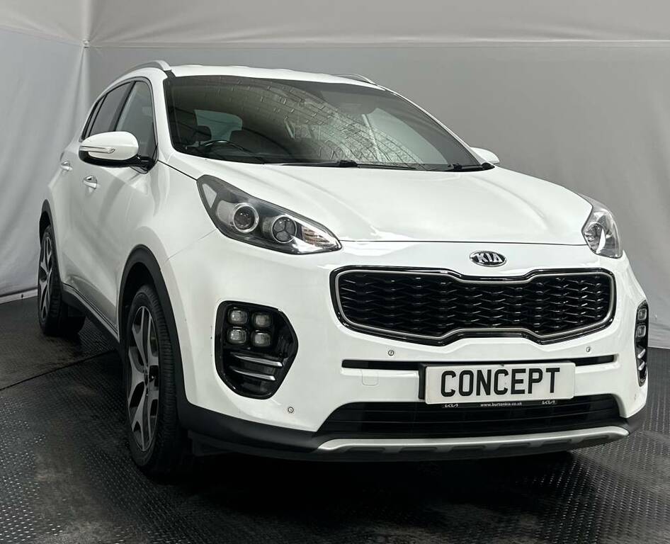 Kia Sportage Estate Special Ed 1.7 Crdi Isg Gt-line Edition White #2