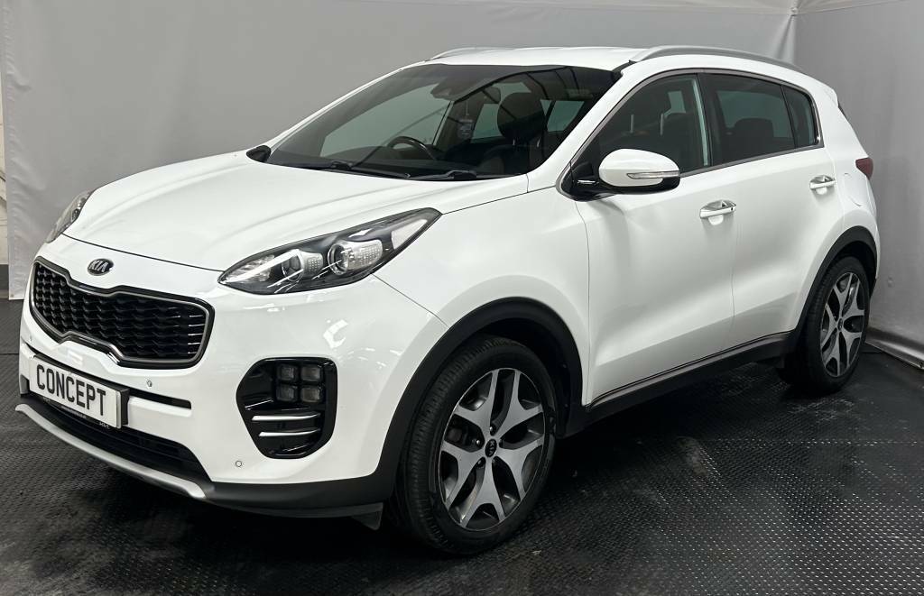 Kia Sportage Estate Special Ed 1.7 Crdi Isg Gt-line Edition White