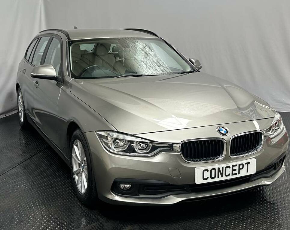 BMW 3 Series Touring 320D Efficientdynamics Plus Silver #2