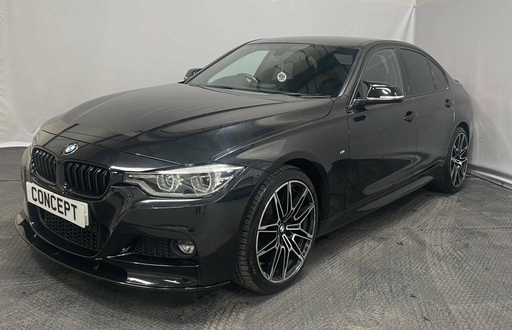 BMW 3 Series Saloon 320D M Sport Black