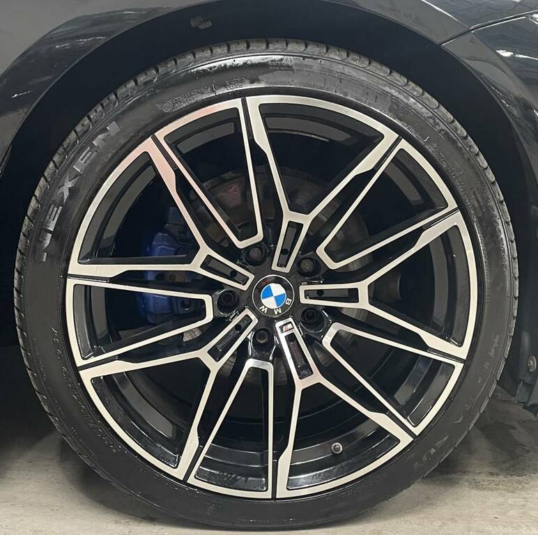 BMW 3 Series Saloon 320D M Sport Black #5
