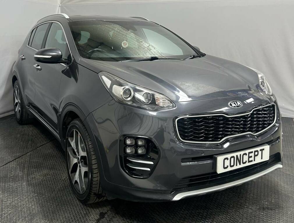 Kia Sportage Estate 1.6T Gdi Gt-line Silver #2