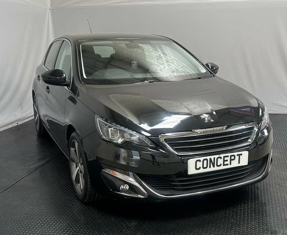 Peugeot 308 Hatchback 1.2 Puretech 130 Allure  Black #2