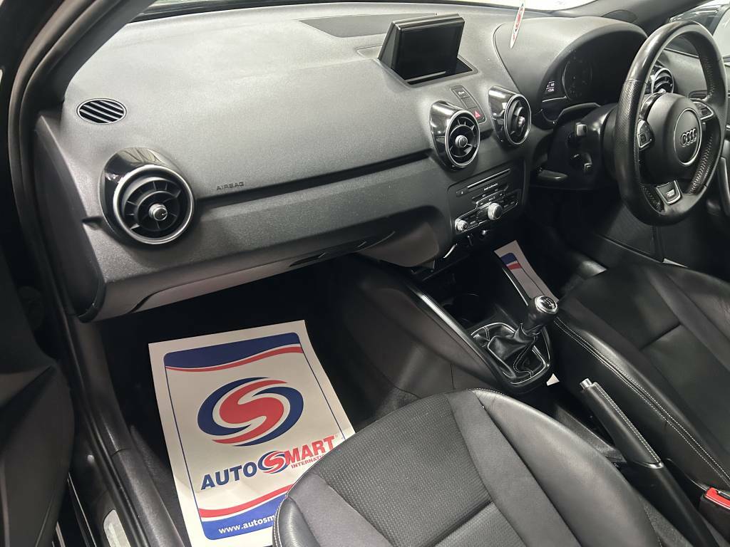 Audi A1 Hatchback 1.4 Tfsi S Line Black #4