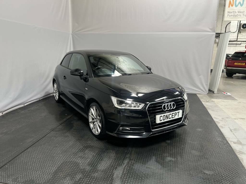 Audi A1 Hatchback 1.4 Tfsi S Line Black #2