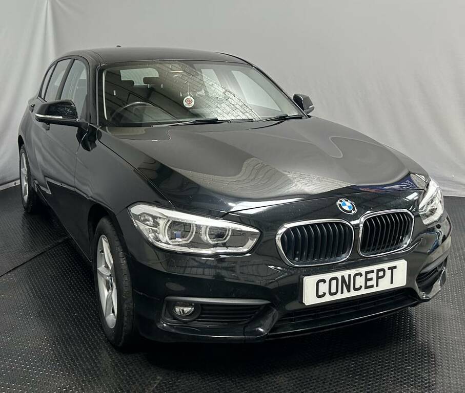 BMW 1 Series Hatchback 116D Se Business Black #2
