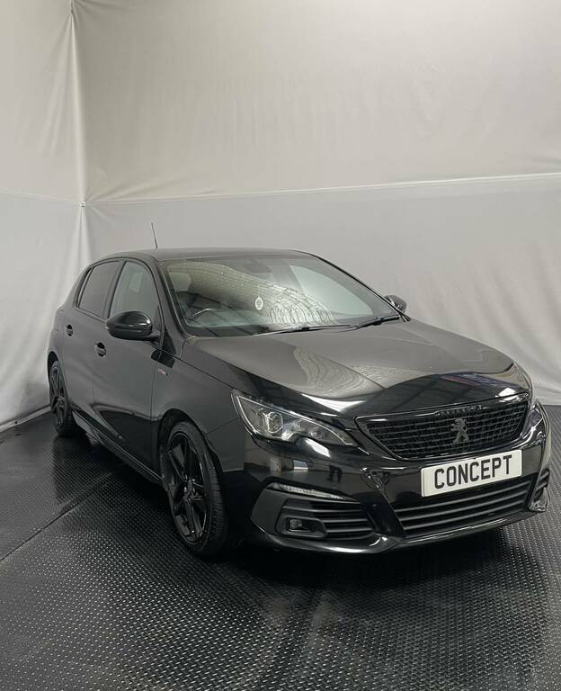 Peugeot 308 Hatchback 1.5 Bluehdi 130 Gt Line Black #2