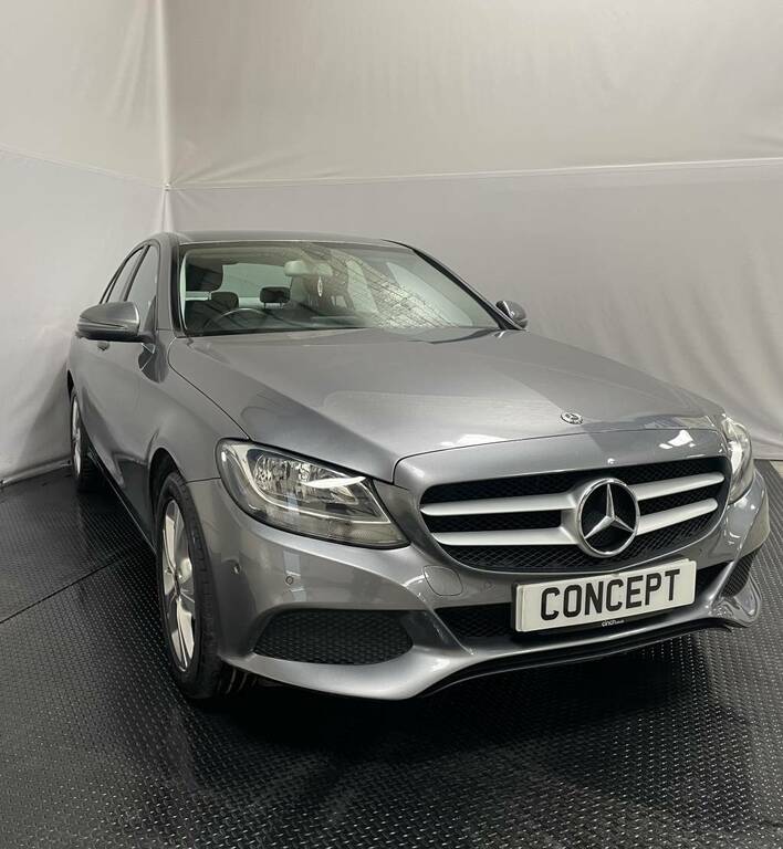 Mercedes-Benz C Class Saloon C200d Se Executive Edition Grey #2