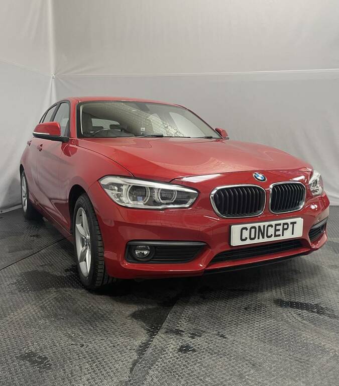 BMW 1 Series Hatchback 116D Se Business Red #2