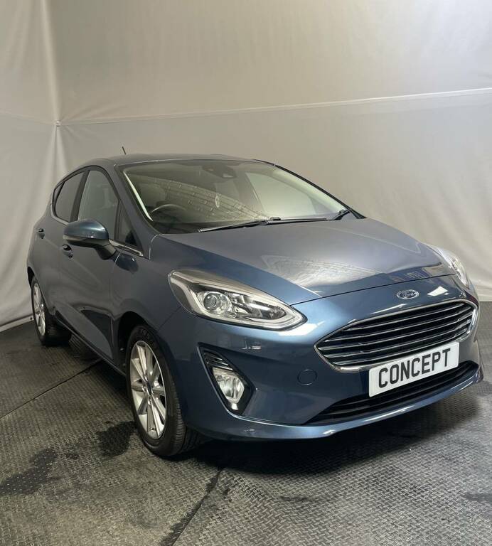 Ford Fiesta Hatchback 1.5 Tdci Titanium Blue #2