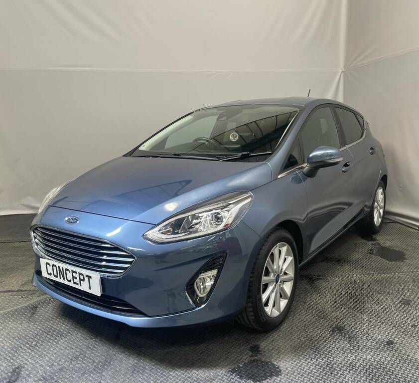 Ford Fiesta Hatchback 1.5 Tdci Titanium Blue