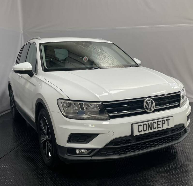 Volkswagen Tiguan Estate 1.4 Tsi 125 Se Nav  White #2