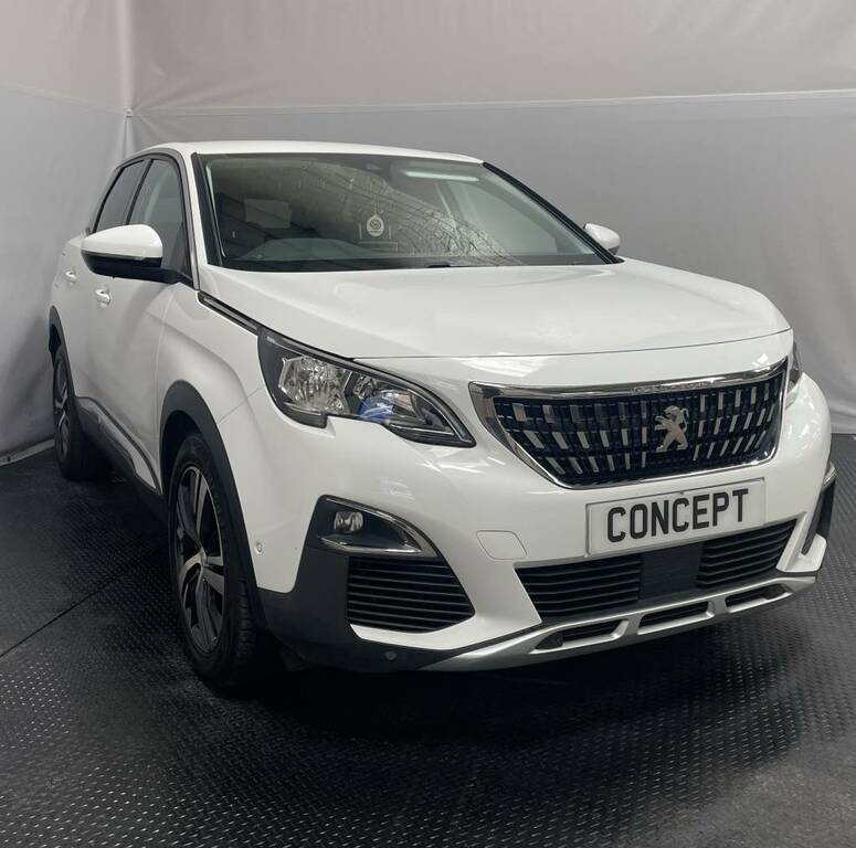 Peugeot 3008 Estate 1.6 Bluehdi 120 Allure White #2