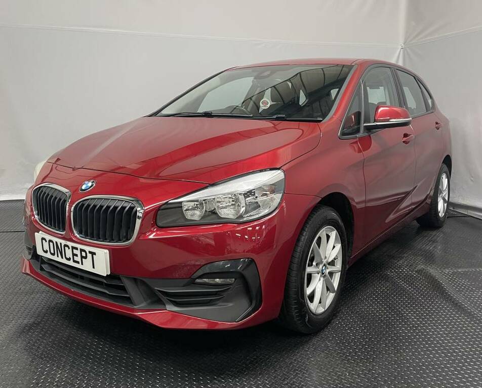 BMW 2 Series Active Tou 218D Se Red