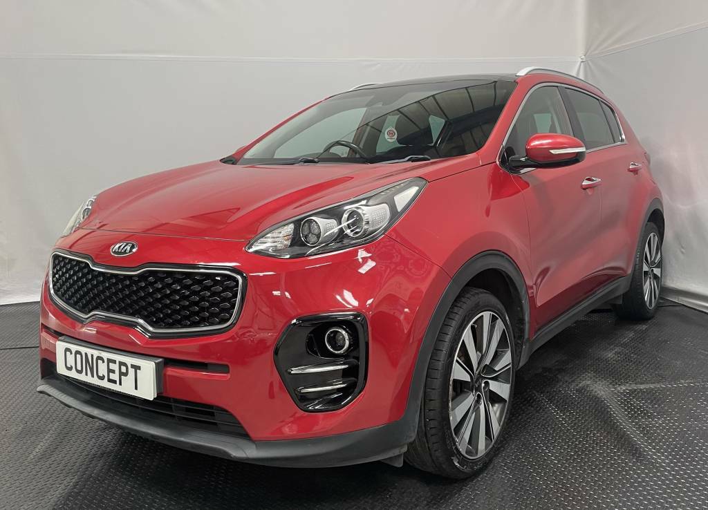 Kia Sportage Estate 1.7 Crdi Isg 3 Red