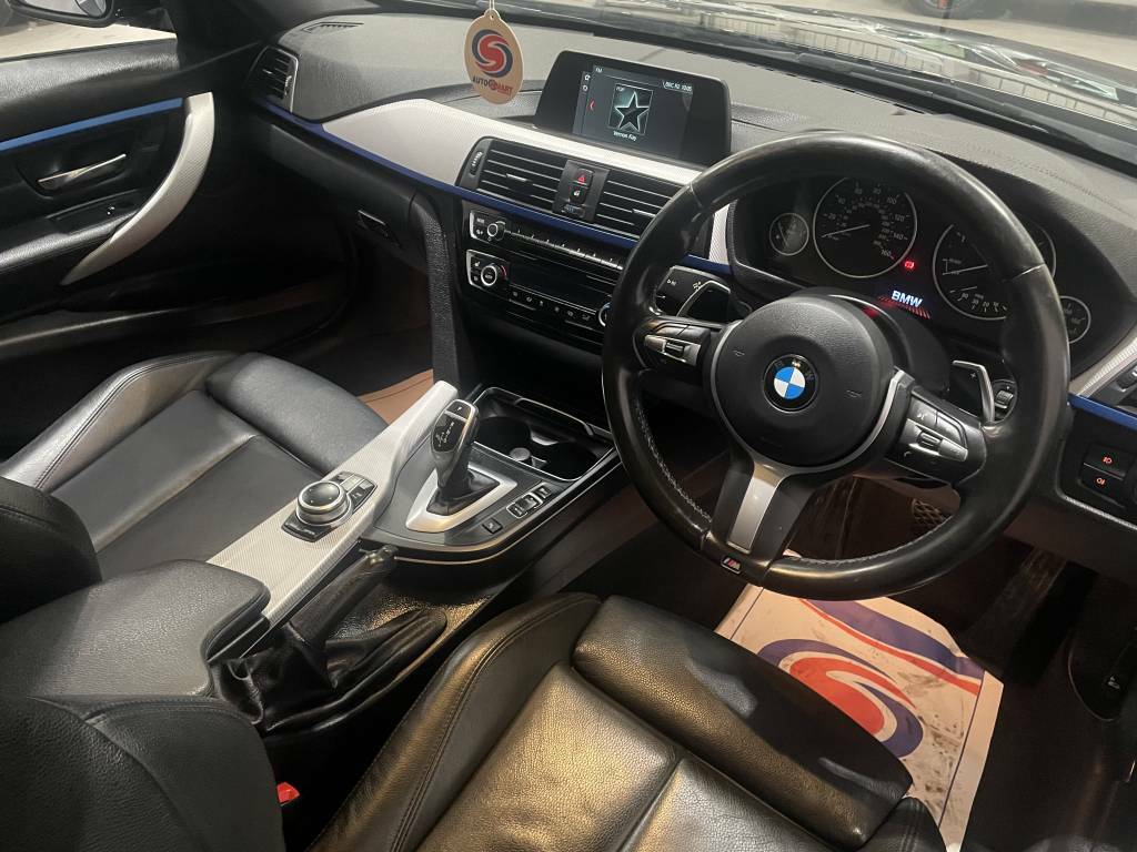 BMW 3 Series Touring 320D M Sport Black #3