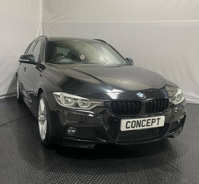 BMW 3 Series Touring 320D M Sport Black