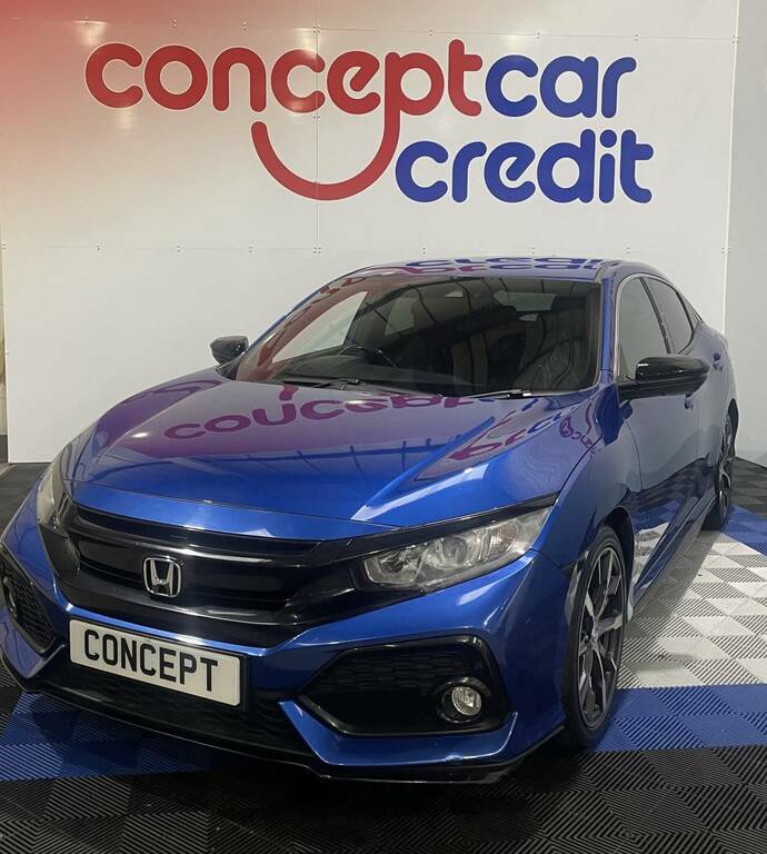 Honda Civic Hatchback 1.0 Vtec Turbo Sr Blue