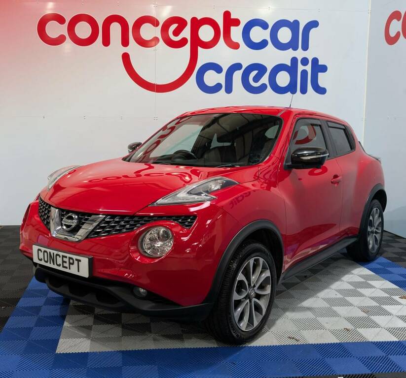 Nissan Juke Hatchback 1.5 Dci Tekna Red