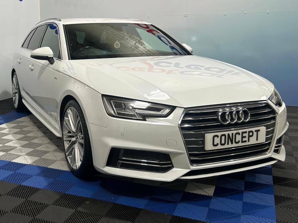 Audi A4 Avant Avant 2.0 Tdi 190 S Line White #2