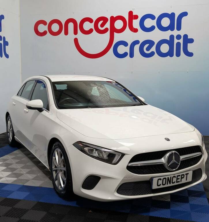 Mercedes-Benz A Class Hatchback A180d Sport White #2
