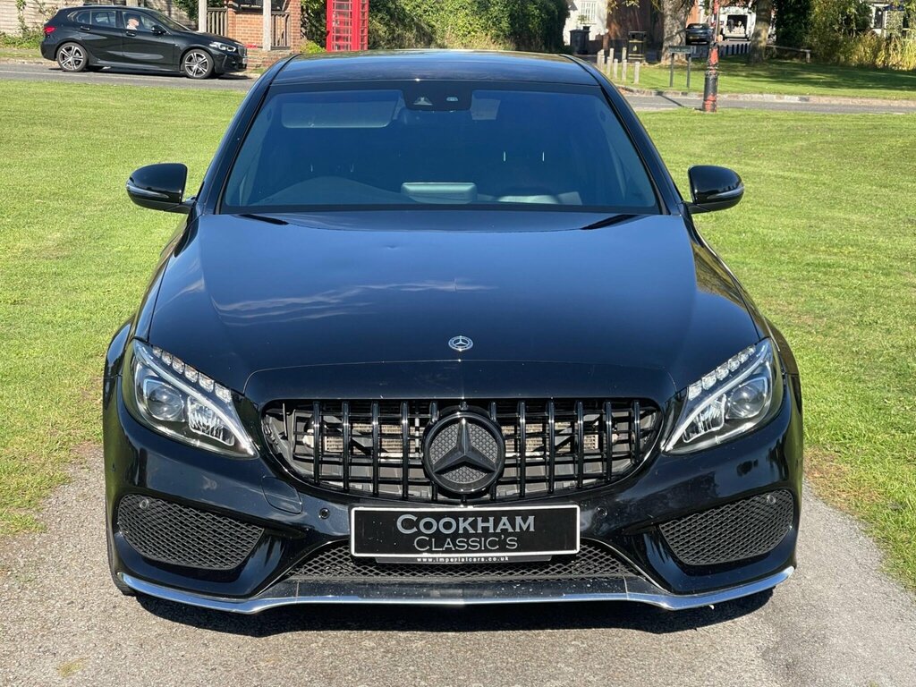 Mercedes-Benz C Class 2.1 C220d Amg Line Premium Plus Saloon Diese KN18ZPE Black #2