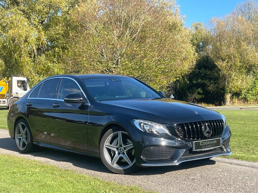 Mercedes-Benz C Class 2.1 C220d Amg Line Premium Plus Saloon Diese KN18ZPE Black #5