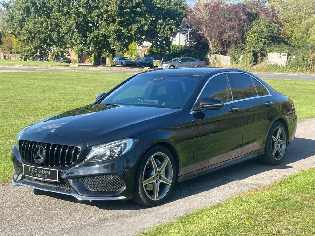 Mercedes-Benz C Class 2.1 C220d Amg Line Premium Plus Saloon Diese KN18ZPE Black #3