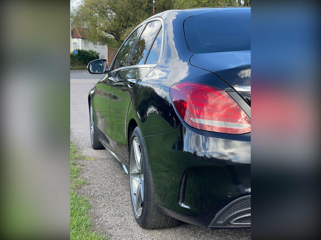 Mercedes-Benz C Class 2.1 C220d Amg Line Premium Plus Saloon Diese KN18ZPE Black #4