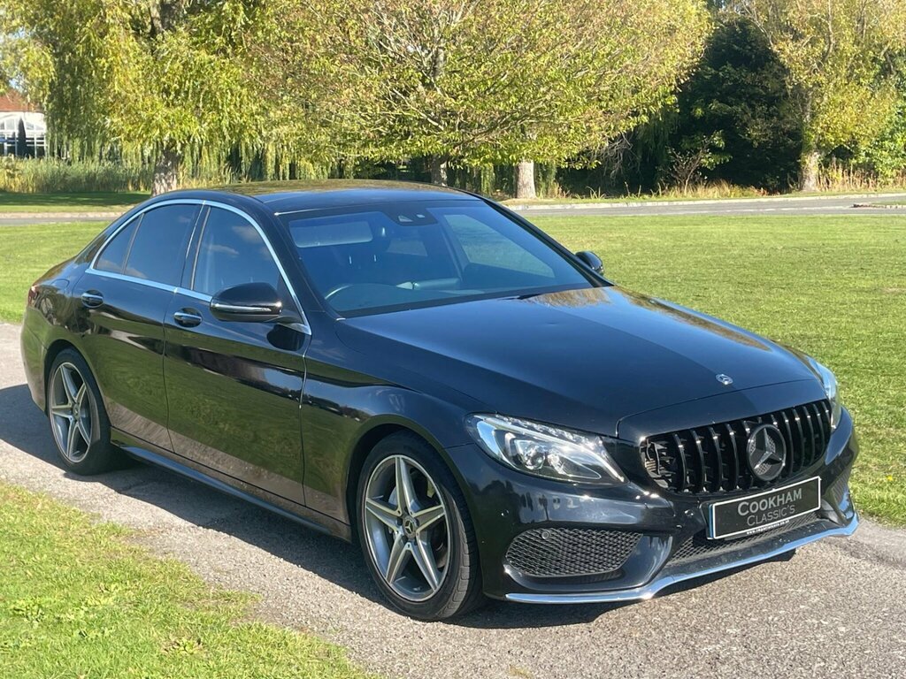 Mercedes-Benz C Class 2.1 C220d Amg Line Premium Plus Saloon Diese KN18ZPE Black #6