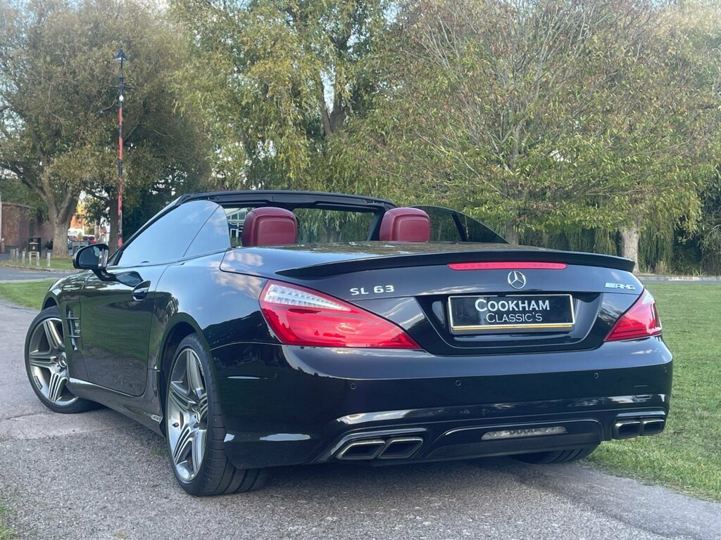 Mercedes-Benz SL Class 5.5 Sl63 V8 Amg Convertible Spds Mct Eu Black #4