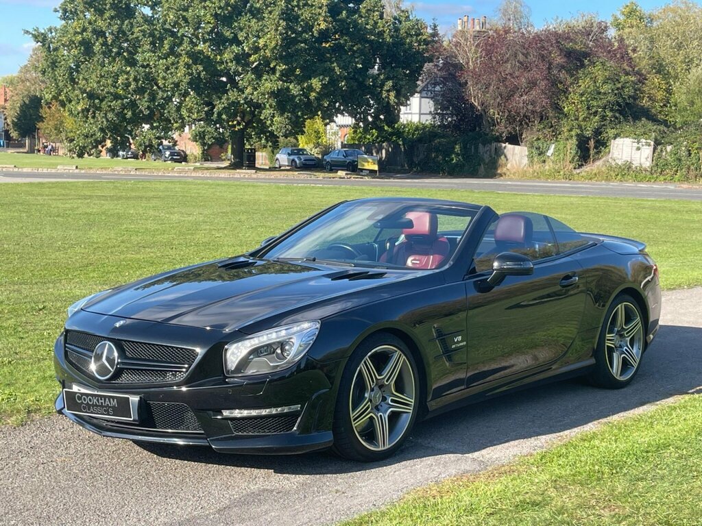 Mercedes-Benz SL Class 5.5 Sl63 V8 Amg Convertible Spds Mct Eu Black #3