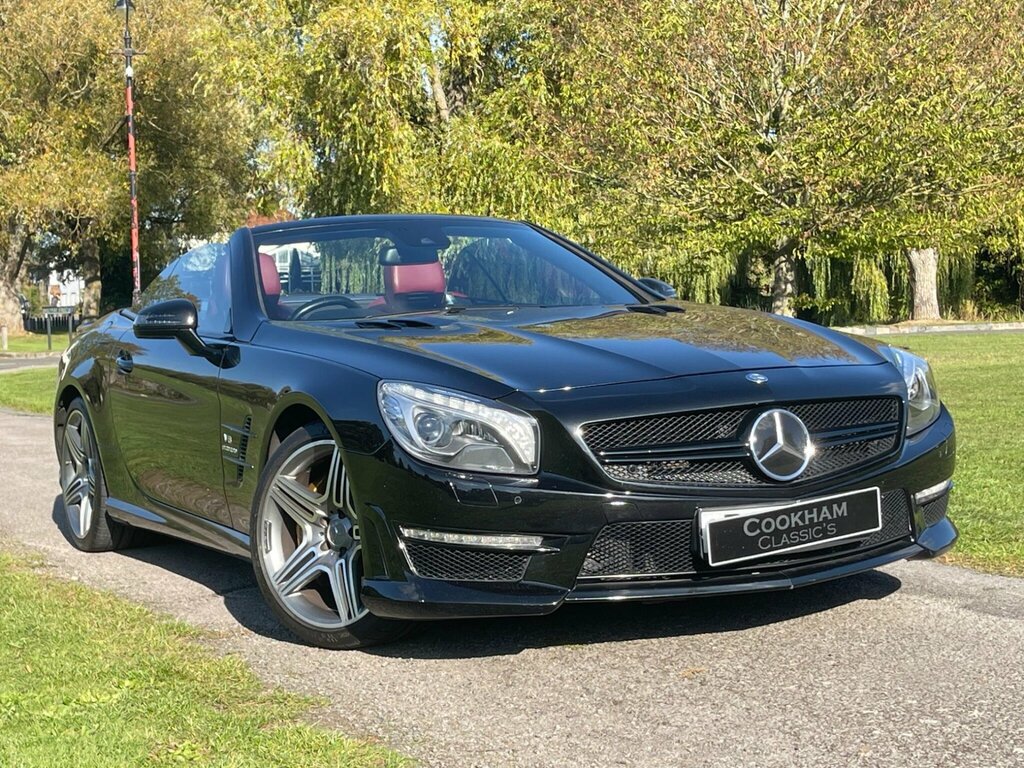 Mercedes-Benz SL Class 5.5 Sl63 V8 Amg Convertible Spds Mct Eu Black