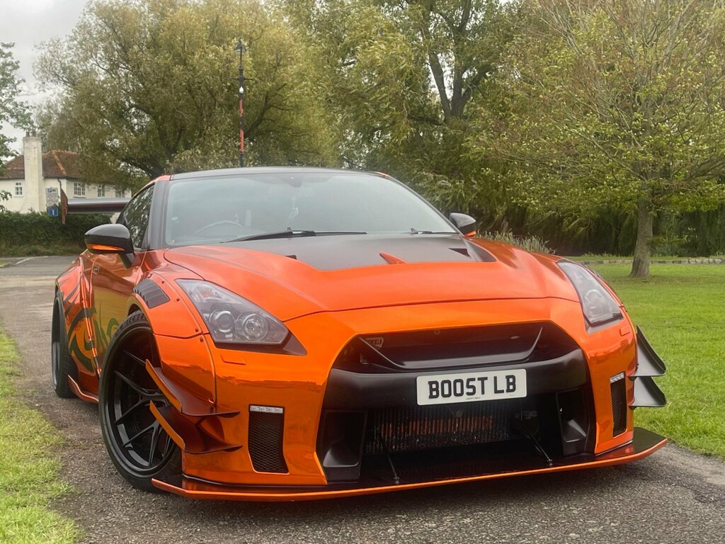 Nissan GT-R 3.8 V6 Black Edition 4Wd Euro 4 Orange #6