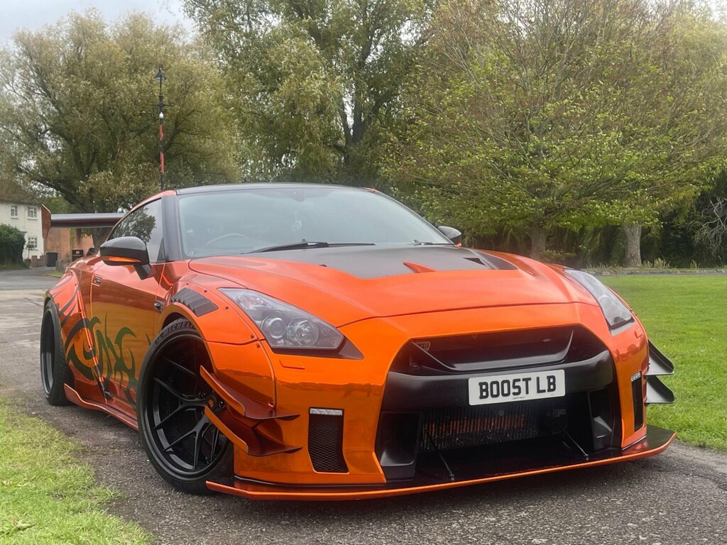 Nissan GT-R 3.8 V6 Black Edition 4Wd Euro 4 Orange #5