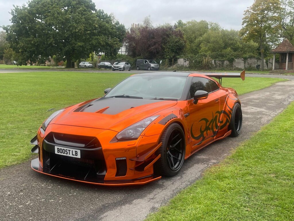 Nissan GT-R 3.8 V6 Black Edition 4Wd Euro 4 Orange #3
