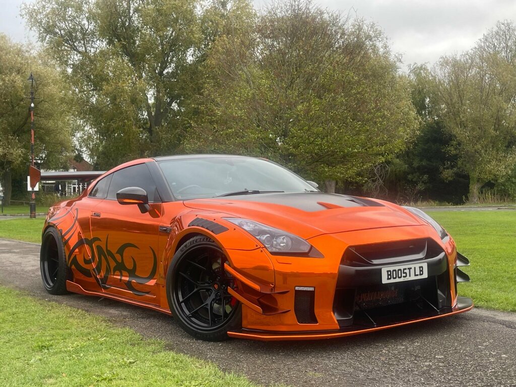 Nissan GT-R 3.8 V6 Black Edition 4Wd Euro 4 Orange