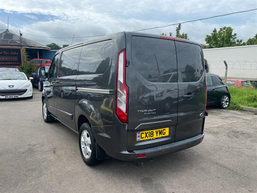 Ford Transit Custom 290 Limited Lr Pv CX18YMG Grey #4