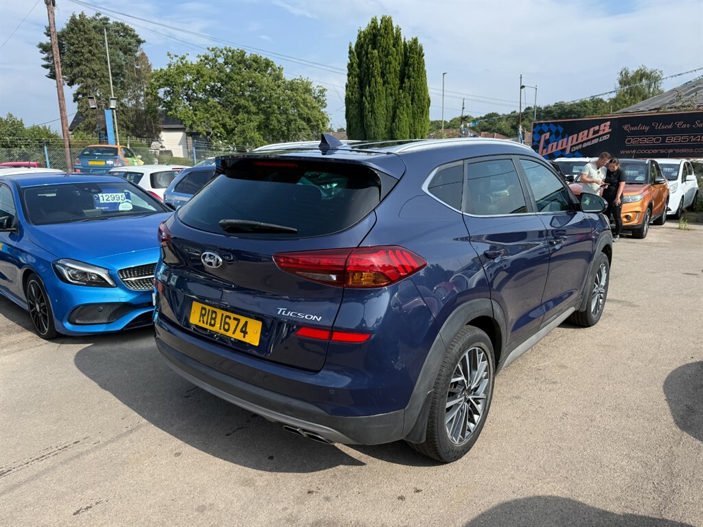 Hyundai Tucson Crdi Premium RIB1674 Blue #6