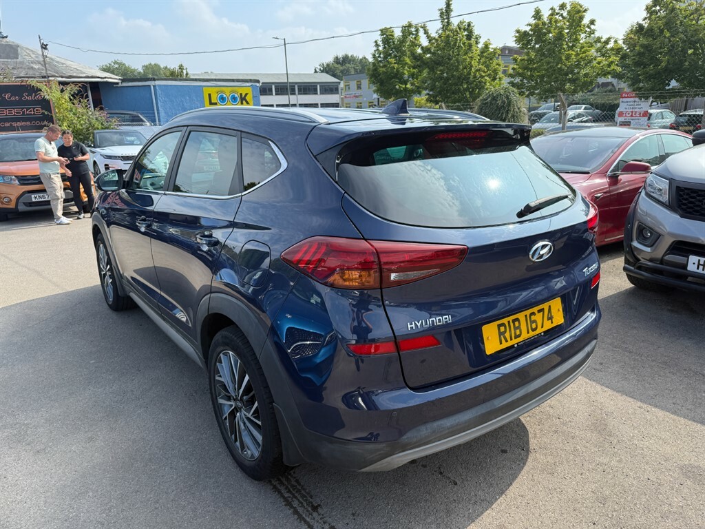 Hyundai Tucson Crdi Premium RIB1674 Blue #4