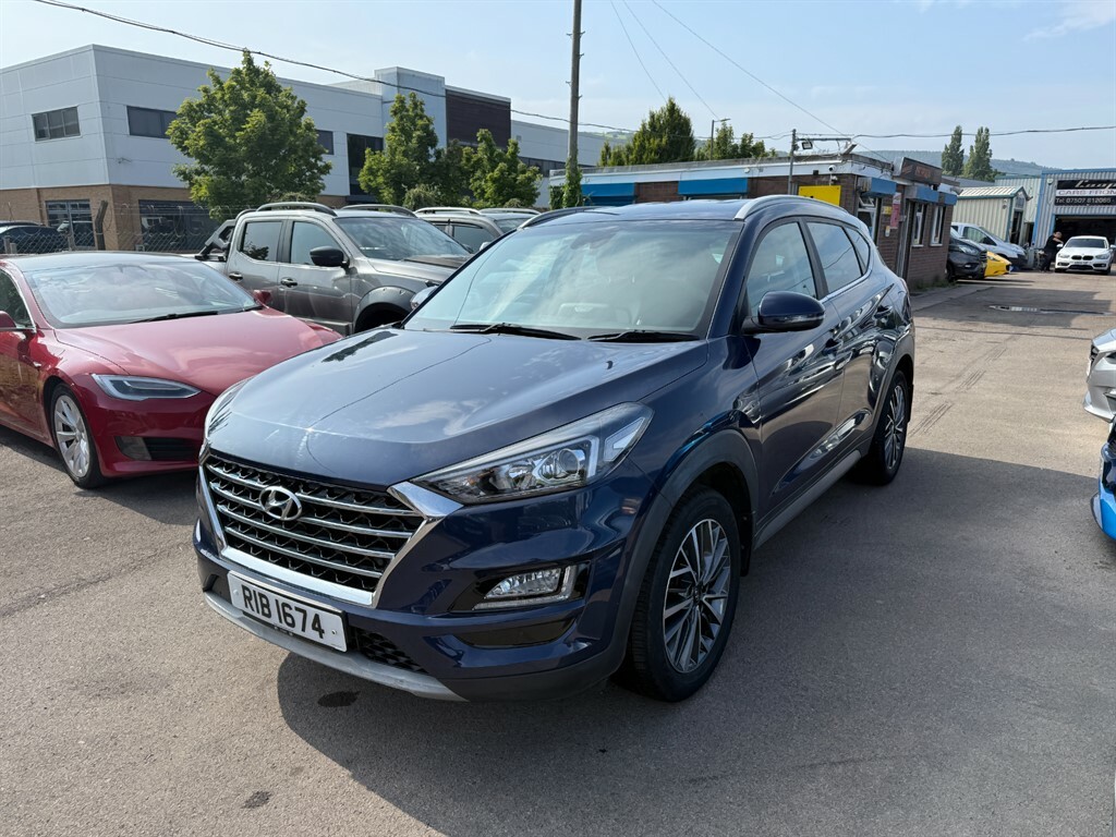 Hyundai Tucson Crdi Premium RIB1674 Blue #3