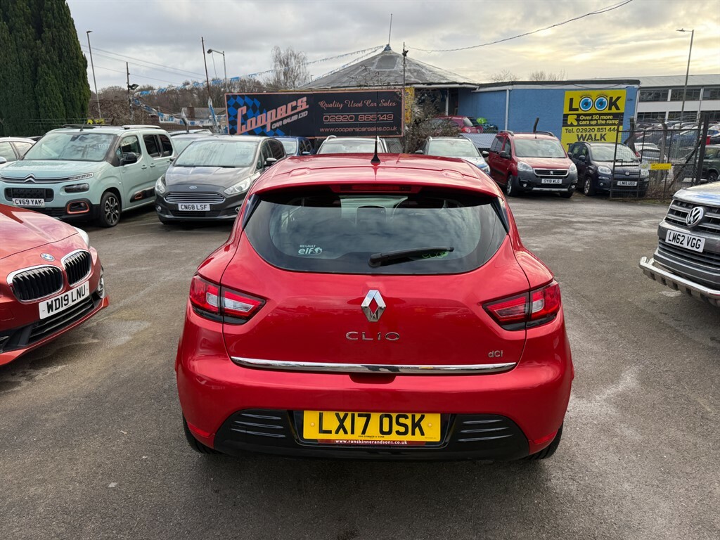 Renault Clio Dynamique Nav Dci LX17OSK Red #5