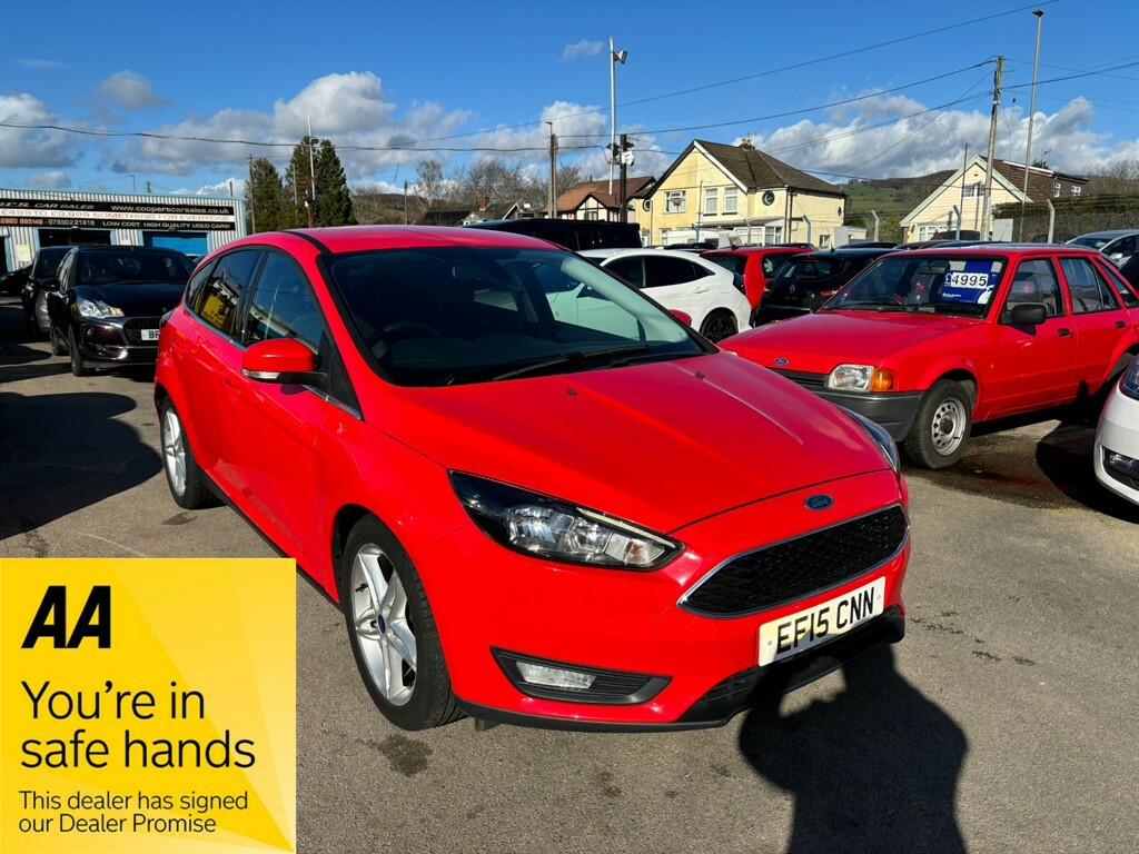 Ford Focus Zetec Tdci Red