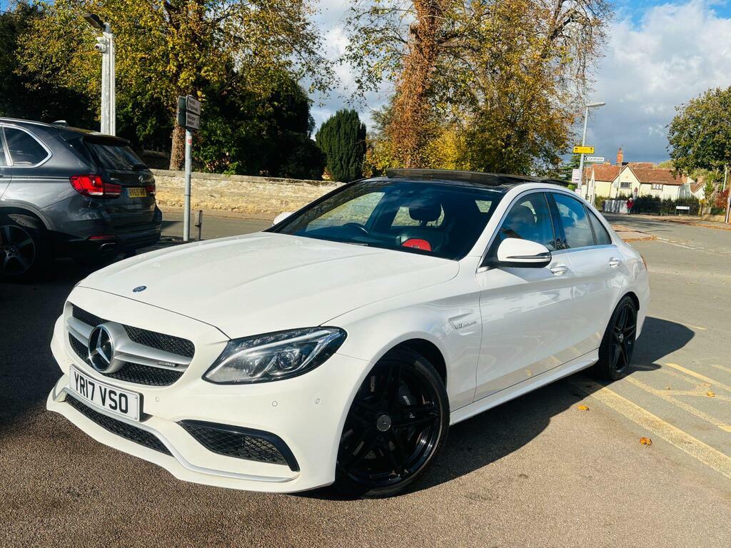 Mercedes-Benz C Class 4.0 C63 V8 Biturbo Amg Premium Spds Mct Euro 6 YR17VSO White #3